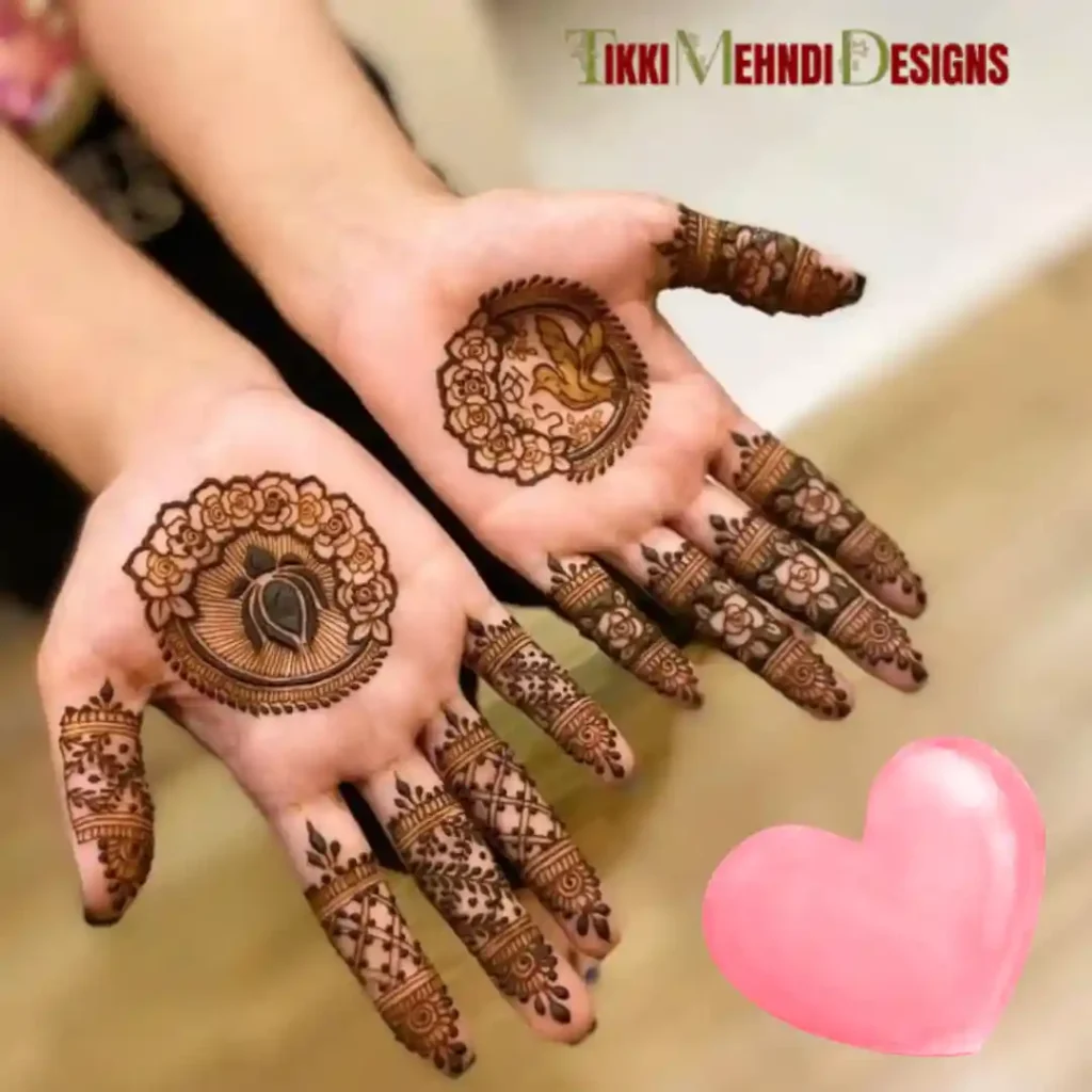 TIkki mehndi design