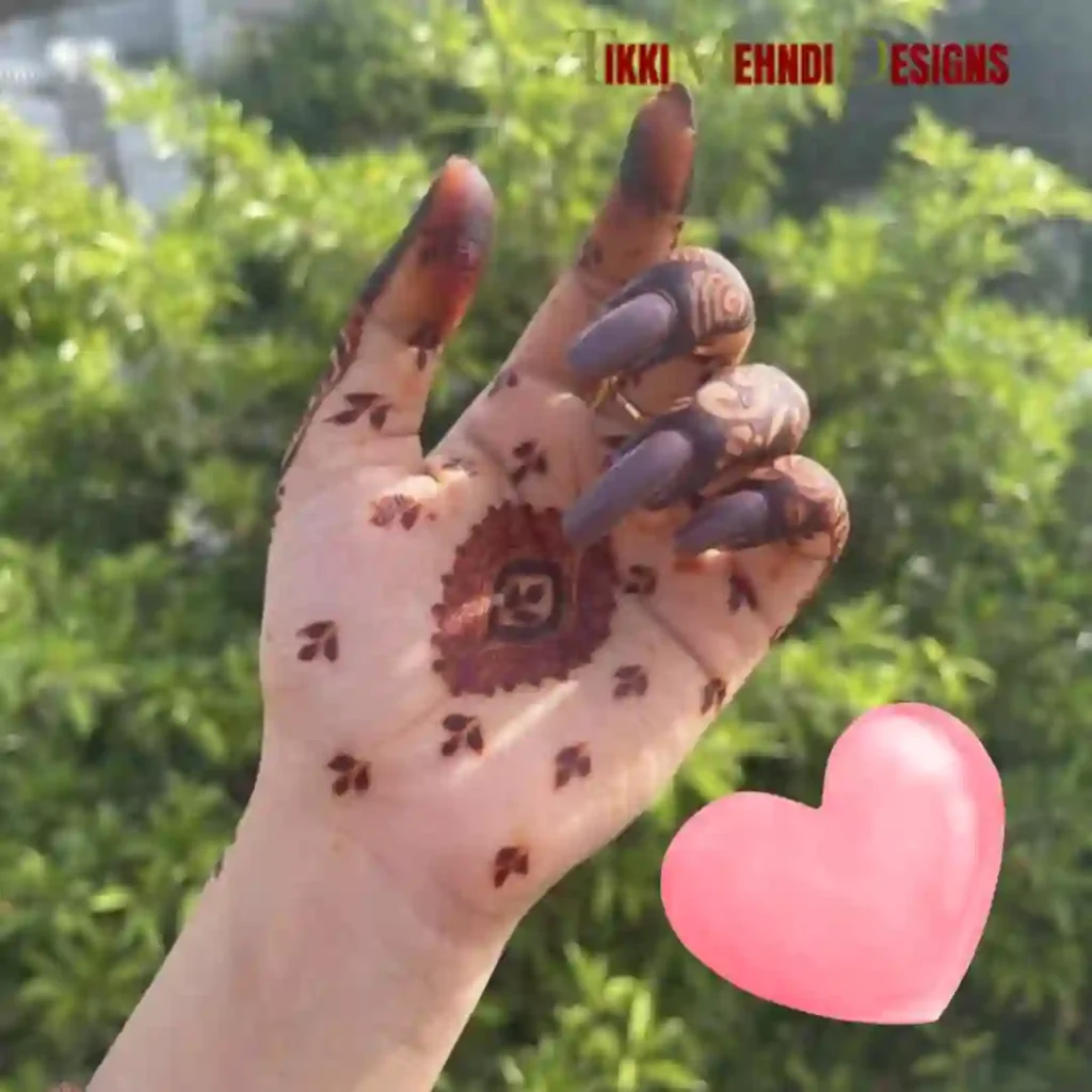 TIkki mehndi design