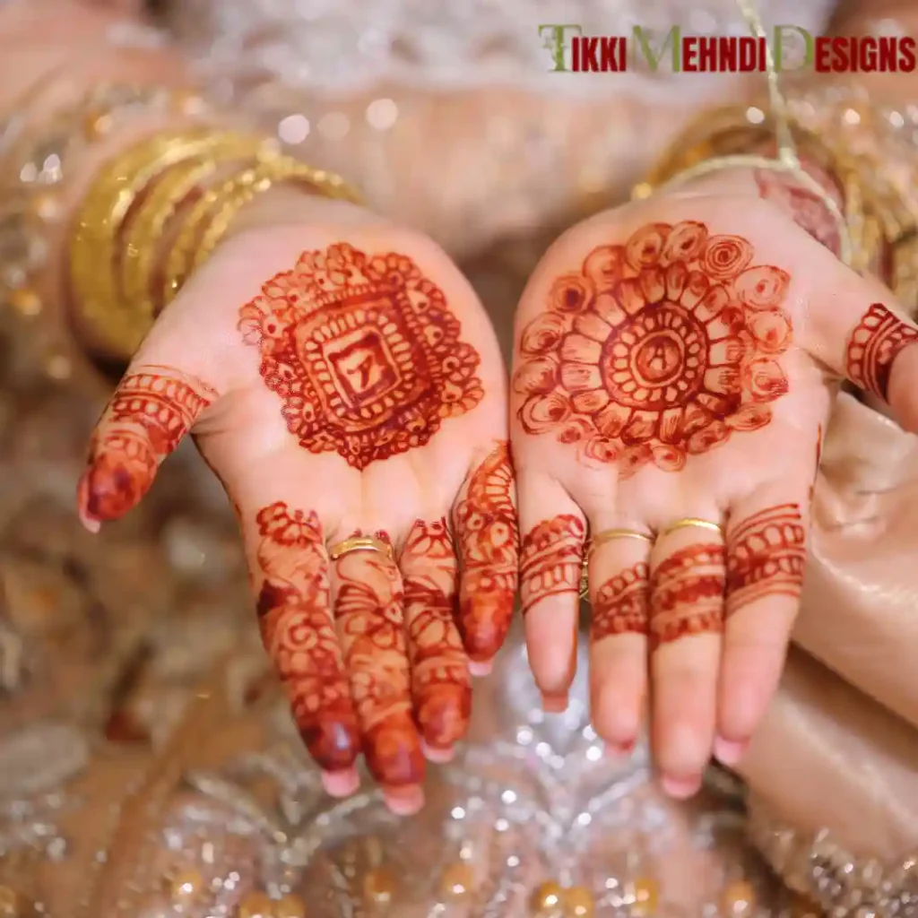 TIkki mehndi design