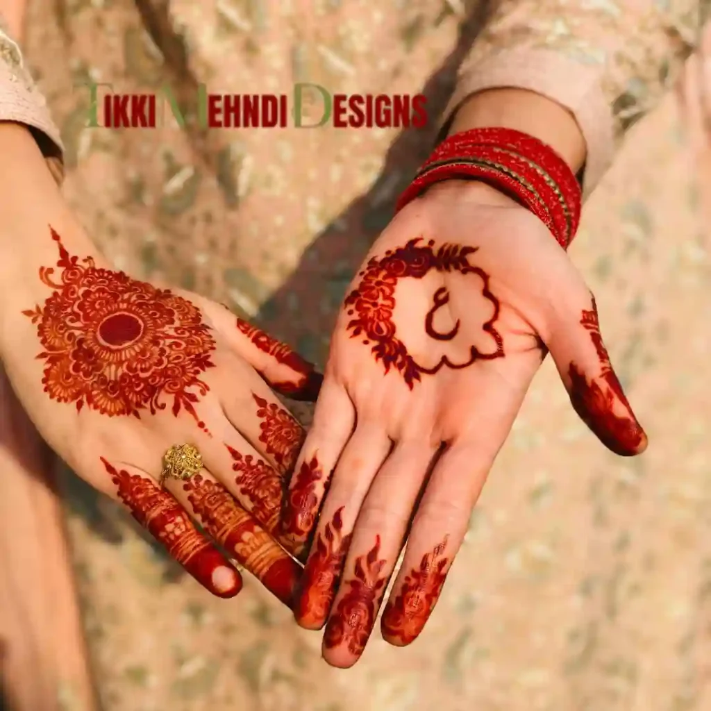 TIkki mehndi design