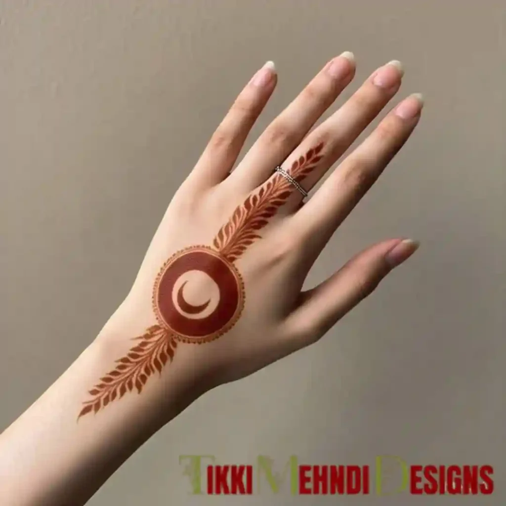 TIkki mehndi design