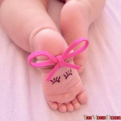 cute mehndi design for kids