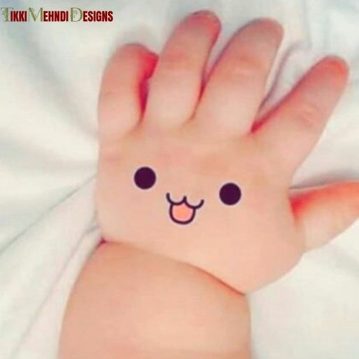 cute mehndi design for kids