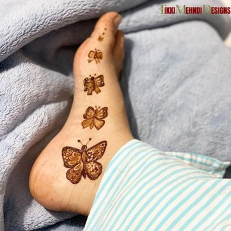 cute mehndi design for kids