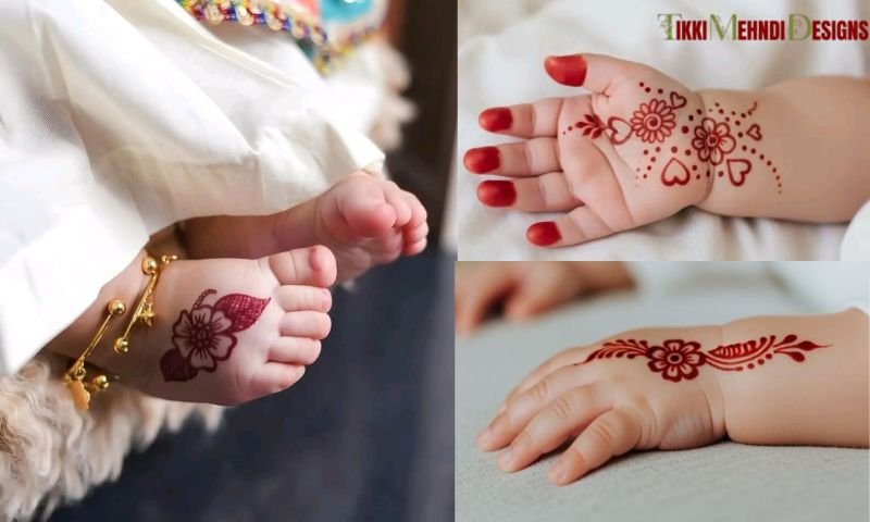 Cute Mehndi Design For Kids
