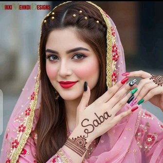 rabeeca khan mehndi design