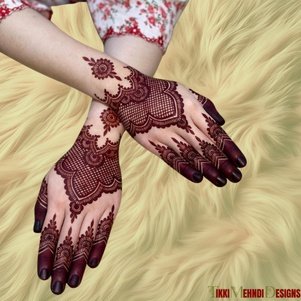 rabeeca khan mehndi design