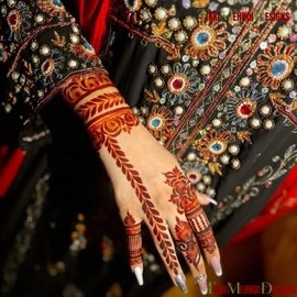 rabeeca khan mehndi design