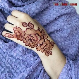 rabeeca khan mehndi design