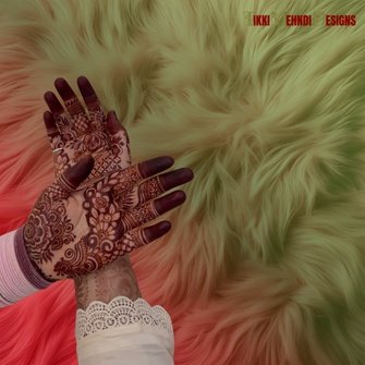 rabeeca khan mehndi design