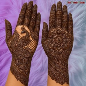rabeeca khan mehndi design