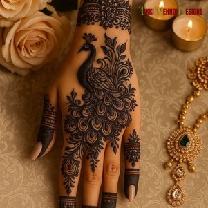 rabeeca khan mehndi design